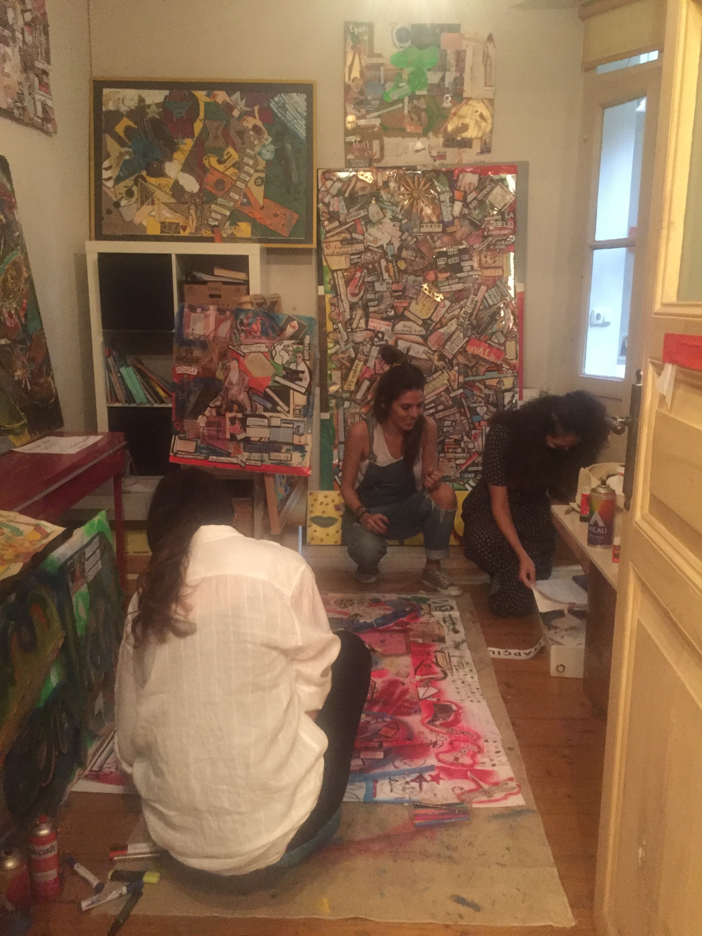 Open Studio Days — session de collage collective