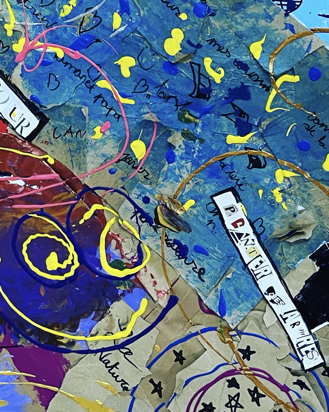 Mots — fragments de magazines