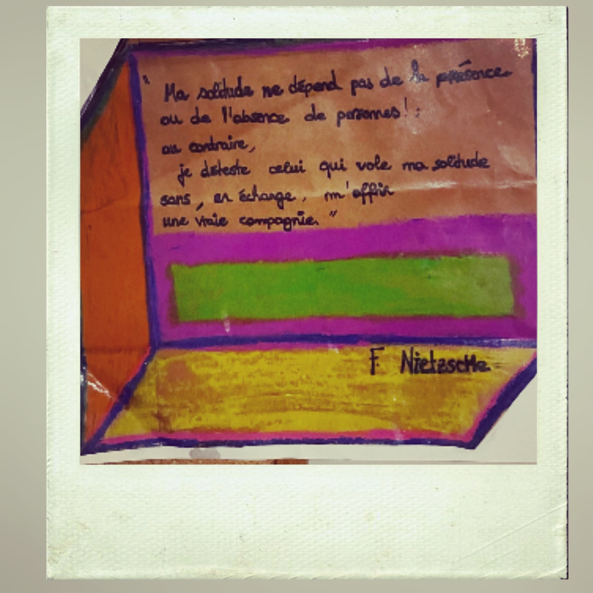 Ma solitude
